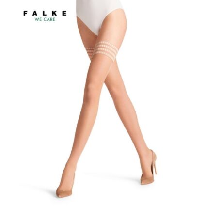 Meia Falke Pure Matt 20 Stay-Up