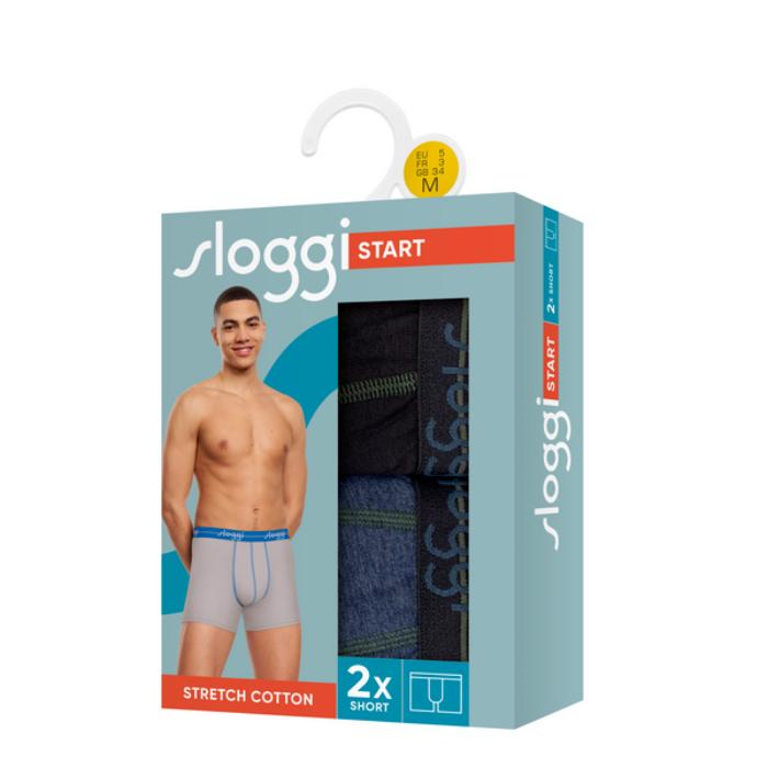 Cueca sloggi H Start Short Pack 2