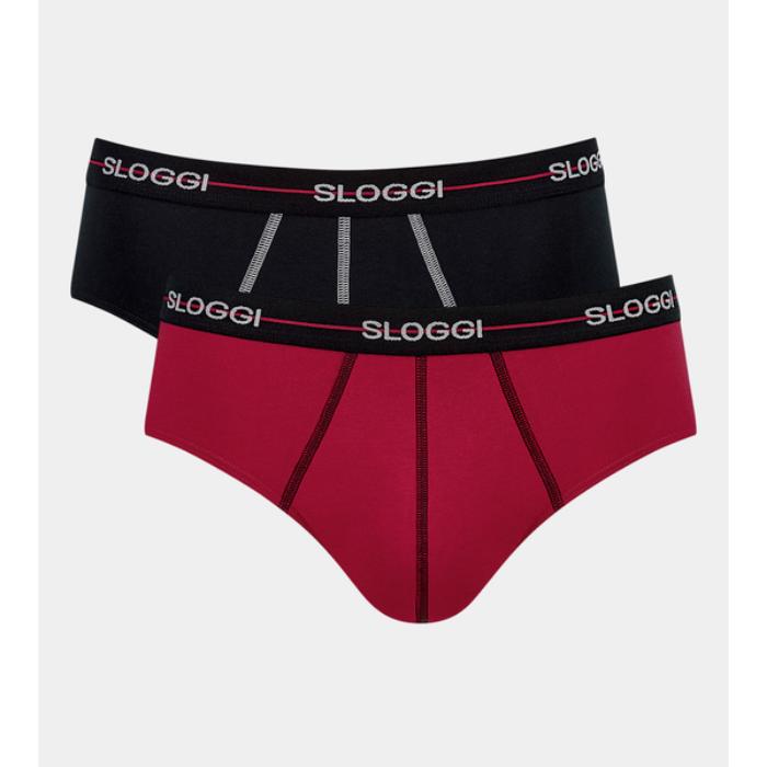 Cueca sloggi H Start Midi Pack 2