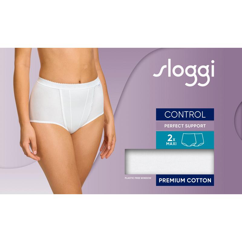 Cueca Sloggi Control Maxi Pack 2