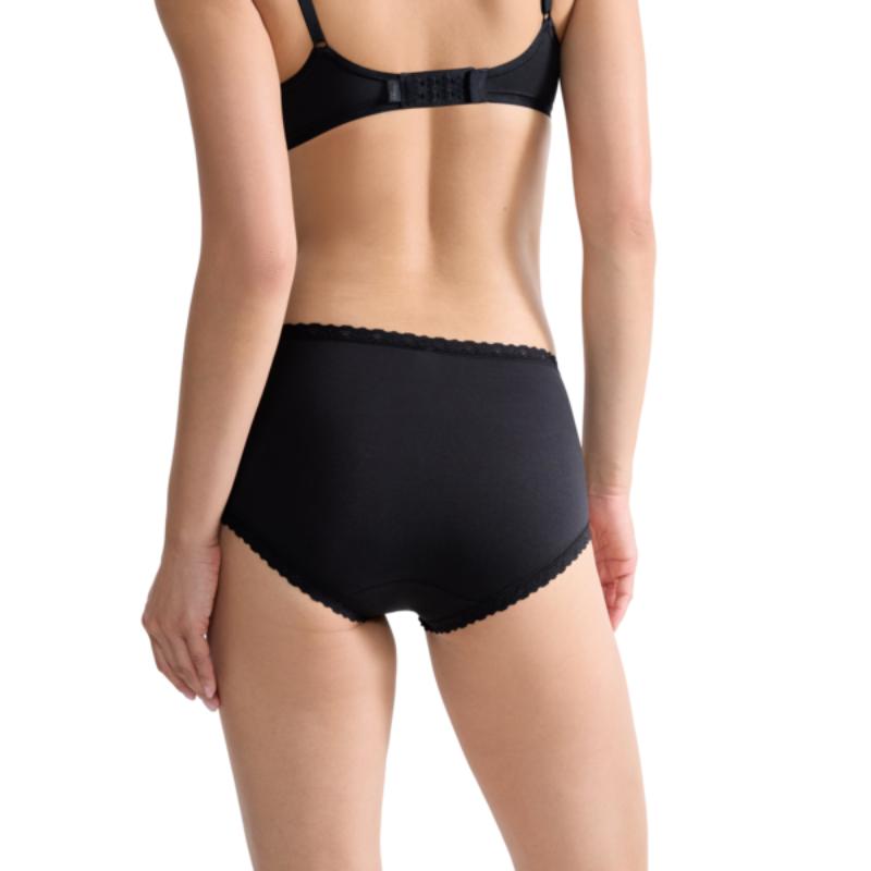 Cueca Sloggi 24/7 Cotton Lace Midi Pack 3