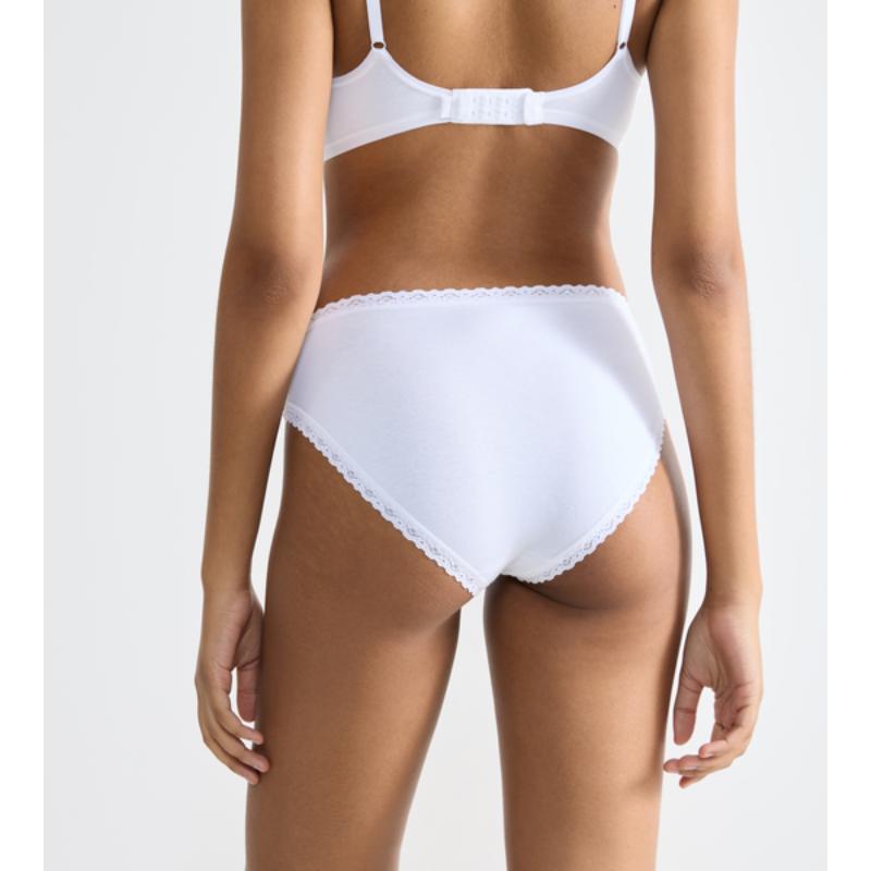 Cueca Sloggi 24/7 Cotton Lace Tai Pack 3