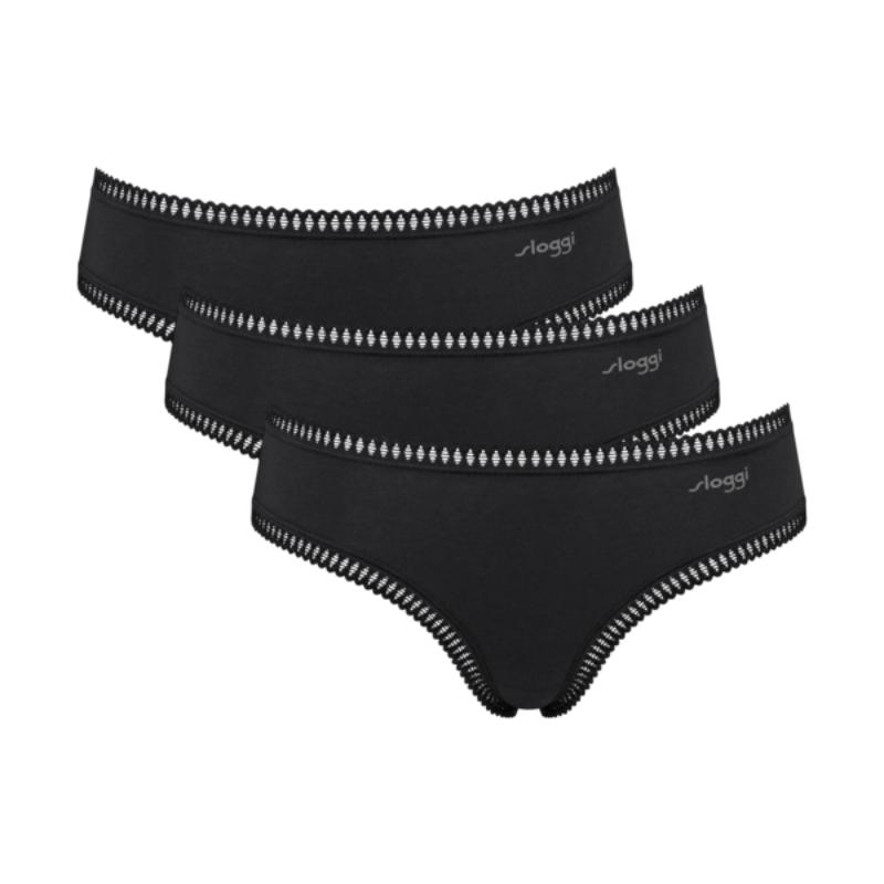 Cueca Sloggi GO Crush Hipster Pack 3
